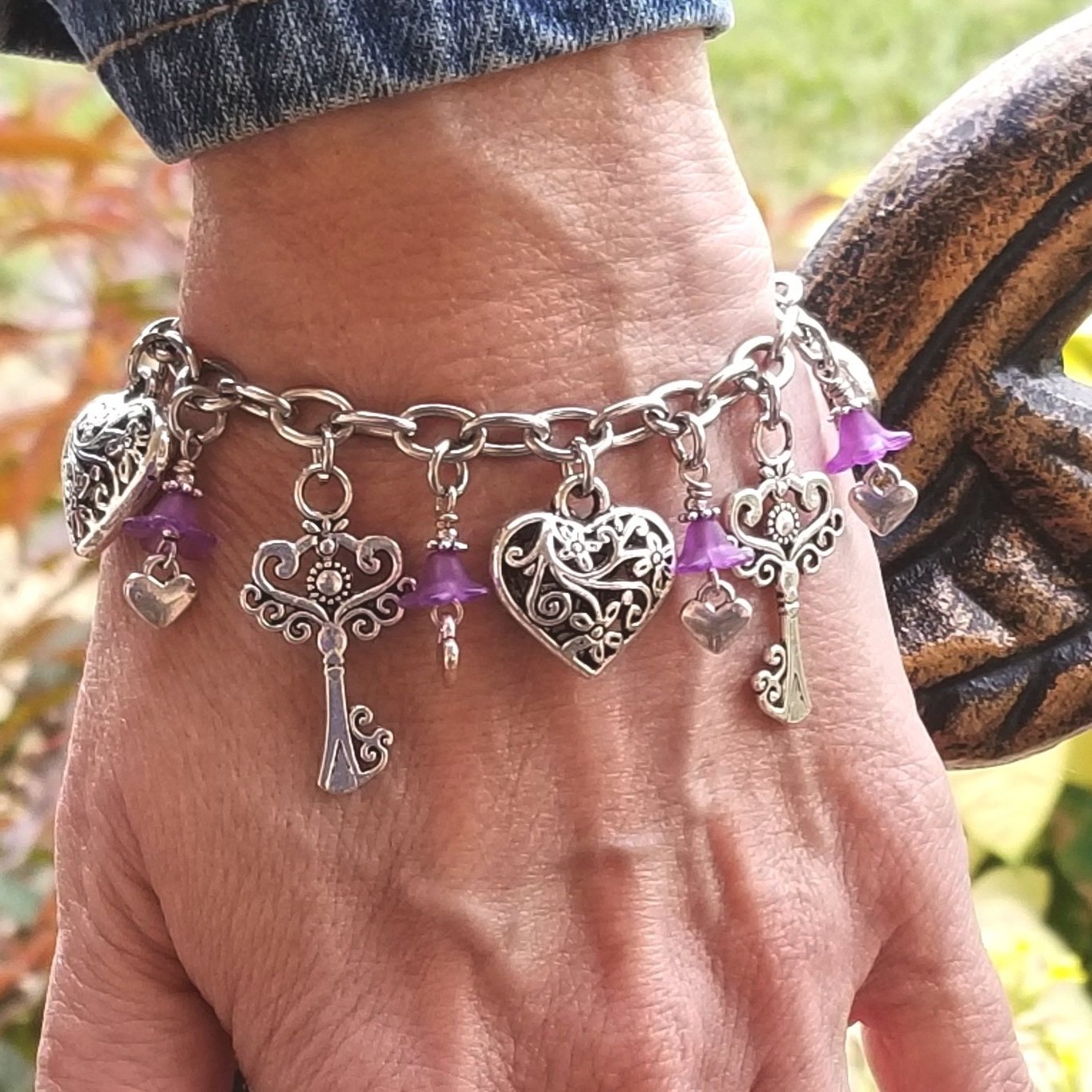 Stone Charm Bracelet – Sutra Wear